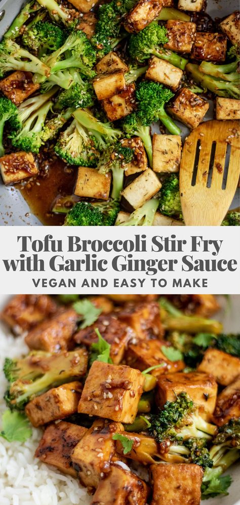 Winter Stir Fry, Stir Fried Tofu With Vegetables, Vegan Asian Stir Fry, Tofu Broccoli Mushroom Stir Fry, Stir Fry With Tofu Recipes, Tofu And Broccoli Stir Fry, Tofu Stir Fry Recipe Easy, Stir Fry Broccoli Recipe, Tofu Recipes Stir Fry