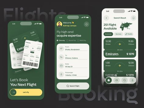 Fintech Mobile App, Booking App Design, Flight Booking App, Flight App, User Journey, Heath Care, App Inspiration, Planning App, Ux Mobile