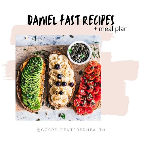 Daniel Diet Recipes, Daniel Fast Snacks, Daniel Fast Breakfast, Daniel Fast Food List, Fast Snacks, 21 Day Daniel Fast, Daniel Fast Diet, Daniel Fast Meal Plan, Daniel Diet