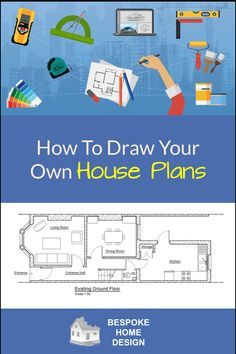 Are you a terraced house owner who is thinking of getting some building work done to your home? Did you know that one of the best things you can do is draw up your own house plans? https://bespokehomedesign.com/blog/how-to-draw-your-own-house-plans/ This article also comes with FREE PDF Graph Paper so you can sketch up your home in minutes! If you are planning any type of building work to your home the you need to check out this article now! How To Draw A Blueprint House Plans, How To Draw House Plans, How To Draw Floor Plans, Sketch Up, Drawing House Plans, House Design Drawing, House Owner, Free House Plans, Design Your Own Home