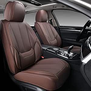 Brown Leather Seats Car, Brown Car Decor, Car Items, Bucket Seat Covers, Automotive Seat Covers, Car Seat Protector, Leather Car Seat Covers, Leather Seat Covers, Leather Car Seats