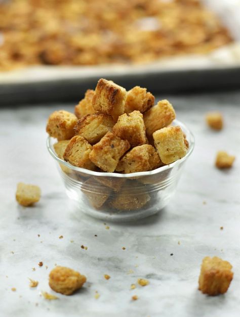 Sourdough Croutons Maintain Sourdough Starter, Easy Sourdough Starter, Sourdough Croutons, Easy Sourdough, Starter Recipe, Sourdough Starter Recipe, Homemade Sourdough, Wild Yeast, Rye Flour