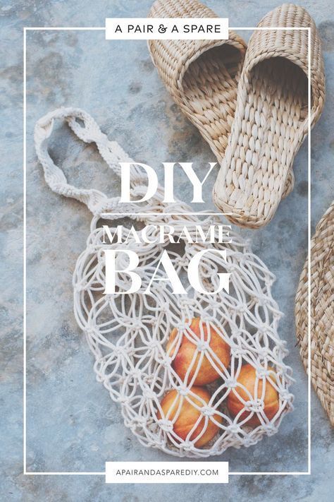 Macrame Tas, Diy Macrame Wall Hanging, Diy Macramé, Koti Diy, Pola Macrame, Hantverk Diy, Makramee Diy, Sac Diy, Macrame Bag