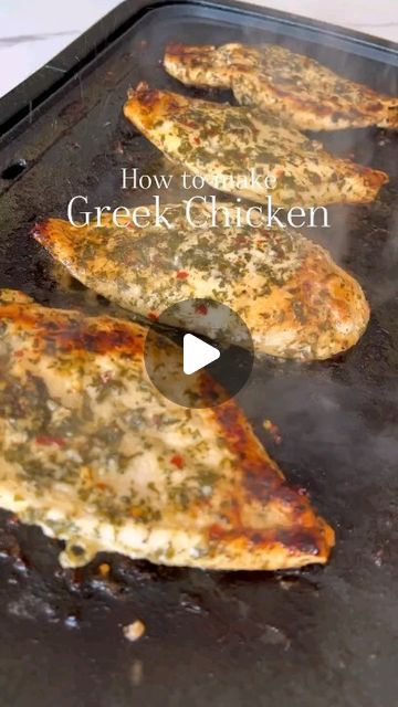 Mediterranean Diet Plan on Instagram: "My go-to Greek chicken recipe 👏 so juicy & flavorful every time!!
cre @spoonfulofsi

🙌 Comment "Yes" if you want to see more posts like this.

👉 Follow my page @mediterraneandiet.tasty get daily recipes

#mediterraneanfood #mediterraneandiet #healthyfats #mediterraneanlife #mediterraneanstyle
#mediterraneanfood #healthyfood #mediterraneanlife #mediterraneanstyle #healthyfood #healthychicken" Greek Chicken Recipe, Greek Chicken Recipes, Mediterranean Diet Plan, Daily Recipes, Greek Chicken, Follow My Page, Mediterranean Diet, Mediterranean Style, Daily Meals