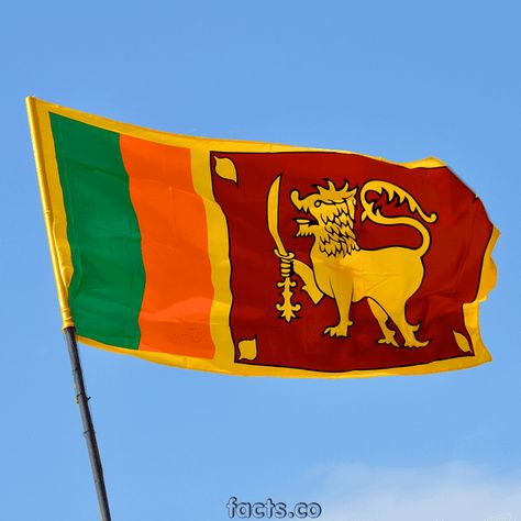 Flag of Sri Lanka - Alchetron, The Free Social Encyclopedia Sri Lankan Flag, History Of Sri Lanka, Sri Lanka Flag, Colors Meaning, Muslim Festivals, Dark Red Background, Armchair Travel, Flag Icon, News Paper