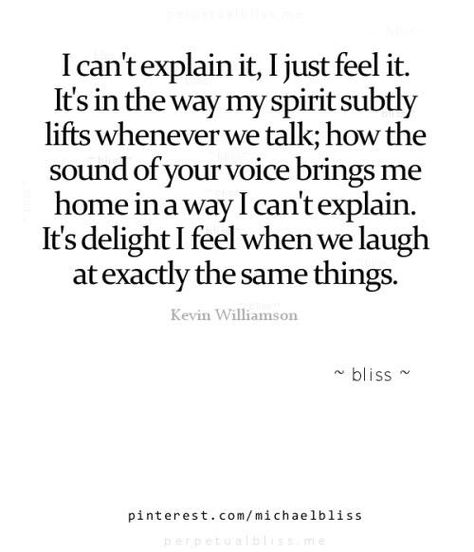 I can't explain it, I just feel it. It's in the way my spirit subtly lifts whenever we talk, how the sound of your voice brings me home in a way I can't explain. It's delight I feel when we laugh at exactly the same things. Secret Lovers Quotes Affair, Secret Lovers Quotes Feelings, Reunited Quotes, Secret Lovers Quotes, Affair Quotes, Forbidden Love Quotes, Psych Quotes, Michael Bliss, Sweet Romantic Quotes