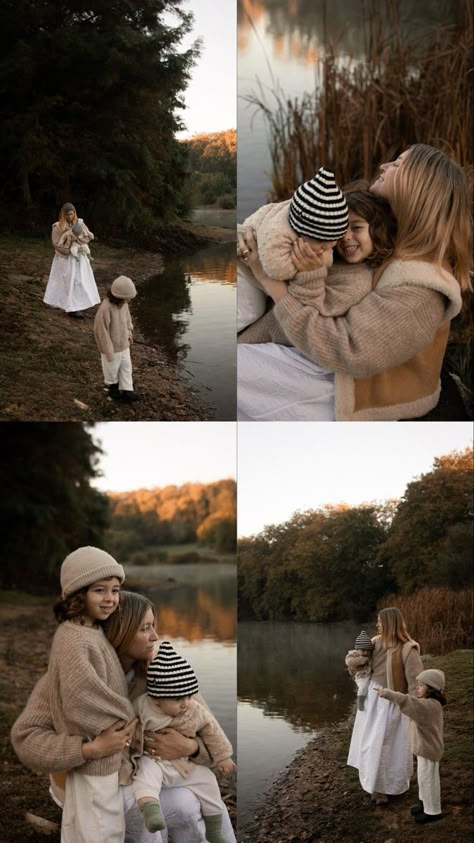 Family Family Picture Outfits, Mother Of Two, Travel Photoshoot Ideas, Motherhood Photo Session, Cold Family Photos, Family Photos 2024, Mommy And Kids Photoshoot, Mother And Kids Photoshoot, Cold Weather Family Photos