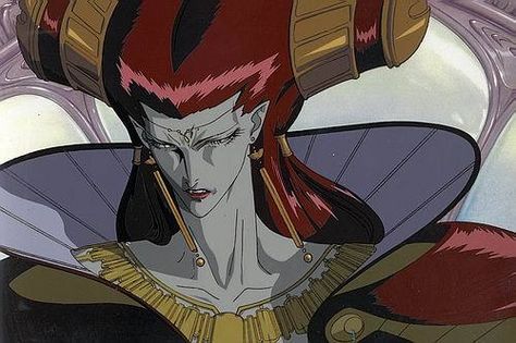 EDENA: "Countess Carmillia of Vampire Hunter D." (Amano.Y, 2014) Elizabeth Bathory, Vampire Hunter D, Retro Anime, Dragon Knight, Animation Artwork, Vampire Hunter, Classic Monsters, Old Anime, 90s Anime