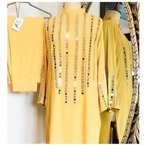 To place your order kindly what’s app at 0315-8747057 or inbox us on page Work Dress Designs, Mirror Work Kurti Design, Neck Design For Kurti, Mirror Work Kurti, Mirror Work Dress, Mirror Work Embroidery, Dress Mirror, Work Dresses Outfits, Mirror Work Blouse Design