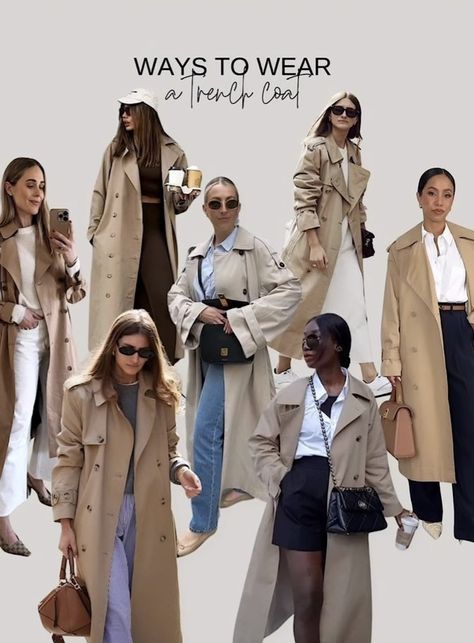 Beige Trench Coat Outfit, Work Travel Outfit, Studio 54 Outfits, Trench Coat Street Style, Laura Byrnes, Outfit Ideas Winter, Winter Outfits Aesthetic, Trench Coat Outfit, Beige Trench Coat