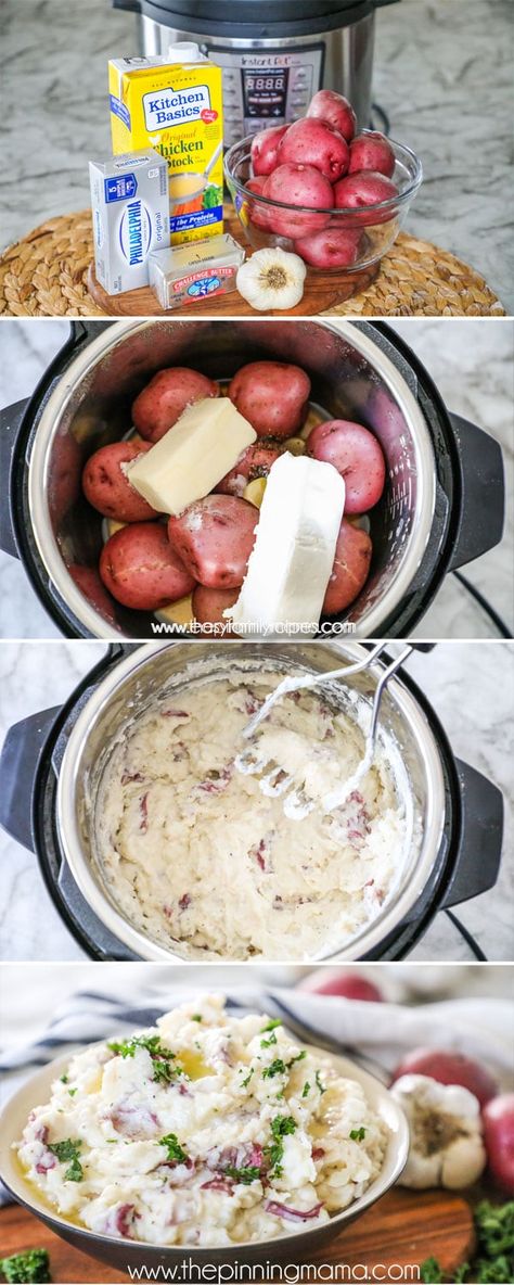 Potatoes In The Instant Pot, Corned Beef Sandwich, Corned Beef Brisket, Making Mashed Potatoes, Mashed Potato Recipes, Easy Instant Pot Recipes, Instant Pot Dinner Recipes, Potatoes Recipe, Instapot Recipes