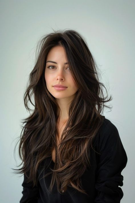 40 Hairstyles for Straight Hair to Make You Stand Out 17 Long Hair Haircut Ideas Layers, Long Layer Straight Haircut, Haircuts For Long Oval Faces For Women, Long Layered Long Hair, Long Layers Haircut On Wavy Hair, Long Hair Bangs Side Part, Longhair Haircut For Round Face, Long Haircuts No Styling, Haïr Cut For Women Long Hair