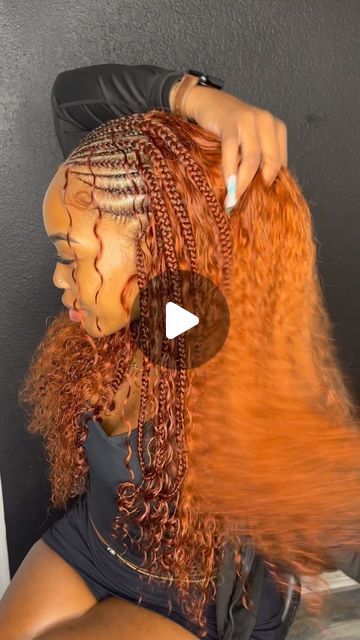 Houston Braider & Hairstylist🇭🇹 on Instagram: "😍😍😍
••••••••••••••••••••••••••••••••••••••••••••••••••••••• #houstonhair #houstonhairstylist  #houstonbraider #lacefrontal #miamibraids #houstonbraiders #miamibraider #knotlessbraids #braids #houstonlashes #naturalhair #houstonnails  #wigs #houstonnails  #houstonbraids #hairtutorial  #hairstyles #cypressbraider #braidstyles #explorepage  #houstonsewin #knotless #wiginstall #lacewigs #dallasbraider #austinbraider #atlbraids #atlhairstylist #houstonhairsalon #houstonhairstylists" Copper Boho Knotless Braids, Copper And Blonde Braids, Copper And Blonde, Boho Knotless Braids, Boho Knotless, Blonde Braids, Knotless Braids, Goddess Braids, Hair Stylist