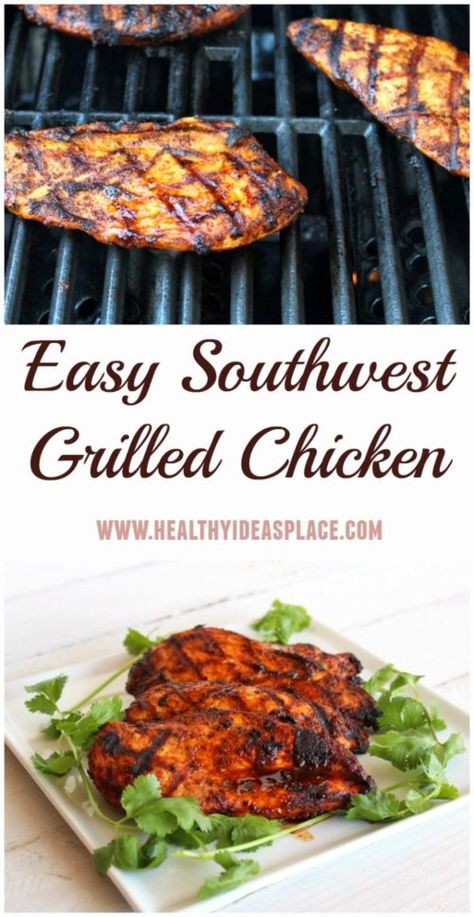 Southwest Grilled Chicken, Chicken Baked Ziti, Healthy Grilled Chicken Recipes, Baked Ziti With Chicken, Baked Buffalo Chicken, Chicken Baked, Baked Ziti Recipe, Southwest Chicken, Healthy Grilling