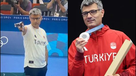 “He Defines Aura”: Turkish Shooter Yusuf Dikec Wins Silver at 51 Without Specialized Gear | Republic World 2024 Summer Olympics, 2012 Summer Olympics, Unknown Facts, Record Holder, Team Events, Simone Biles, World Cup Final, The Olympics, Pretty Smile