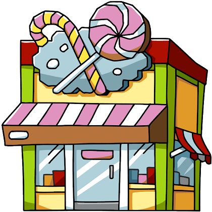 Drawing Stand, Shop Clipart, Community Places, Candy Stand, Shopping Clipart, Types Of Candy, Shirt Logo Design, Game Interface, Cartoons Png