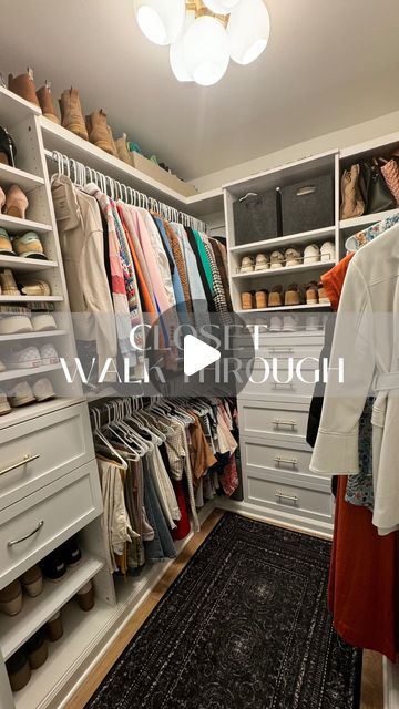 Allison Roman | Renovation | Design | Style on Instagram: "Realistic look at a closet transformation from two people who actually use their closets.  More about this renovation…  In 2021 we bought a fixer upper in my childhood neighborhood down the street from my mom! One of the things I loved about this home is that the primary bedroom was on the main floor and all the other bedrooms were upstairs.  BUT while the primary bedroom was HUGE, most of that square footage was allotted to the actual sleeping space and the closets and bathroom were tiny.  The two closets were your typical shallow closets with bifold doors and the bathroom was a long narrow galley style.  We decided to knock all the walls down and start fresh with a generous 21’ x 24’ space.  We also vaulted the 8 foot ceilings as Bedroom To Closet Conversion, Allison Roman, 8 Foot Ceilings, Closet Inserts, Closet Conversion, Closet Transformation, Closet And Bathroom, Coat Closet, Renovation Design