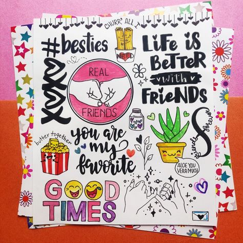 Friendship theme collage or composition or doodle call it whatever you want.Depicts essence of friends. Doodle For Friendship, Doodle Art Friendship, Friendship Day Doodle Art, Friendship Day Collage, Bff Doodles Friendship, Friendship Day Creative Ideas, Friendship Doodles Art, Friendship Doodles, Friendship Day Craft