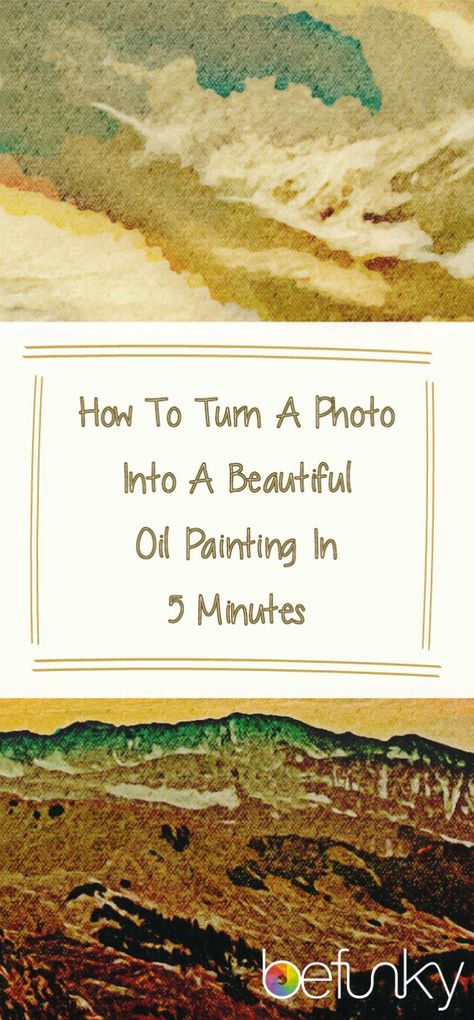 Turn Picture Into Painting, Photo Into Painting, Photos Painting, Turn Photo Into Painting, Oil Painting Tutorial, Beautiful Oil Paintings, Painting Canvases, Diy Artwork, How To Go