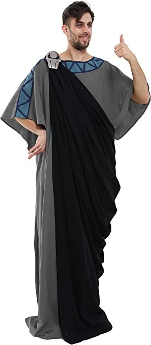 Amazon.com: Cosplay.fm Male Greek God Hades Cosplay Costume for Halloween (S, Black) : Clothing, Shoes & Jewelry Greek God Costume Male, Hades Greek God, God Cosplay, Greek Mythology Costumes, Hades Costume, Mythology Costumes, Greek God Costume, Outfit For Halloween, Greek Costume