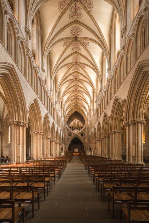 Gothic Architecture Drawing, Ceiling Chair, Wells Cathedral, Architecture Ceiling, Architecture Beautiful, Church Aesthetic, Cathedral Architecture, Gothic Cathedral, Gothic Church