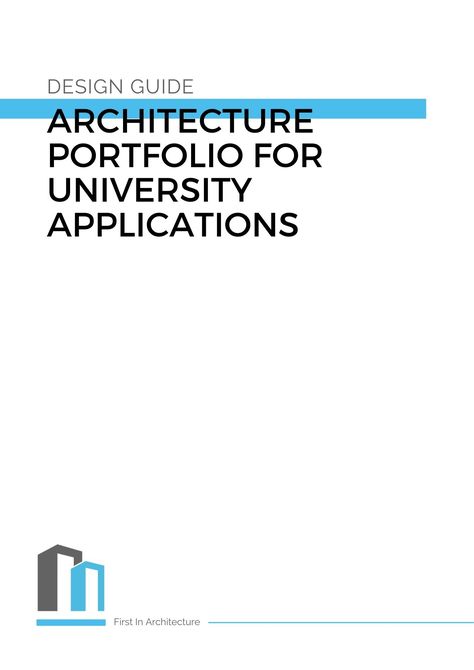 Architecture Portfolio University Application, Architecture Portfolio For University, Architecture University Portfolio, Architecture Application Portfolio, Portfolio Layout Architecture, Student Portfolio Ideas, Student Portfolio Design, Portfolio Design Architecture, Cover Architecture