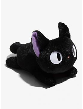 Studio Ghibli Kiki's Delivery Service Jiji Plush, Jiji Plush, Studio Ghibli Kiki's Delivery Service, Ghibli Kiki's Delivery Service, Totoro Plush, Tee Bag, Kiki Delivery, Disney Up, Kiki's Delivery Service, Unicorn Plush