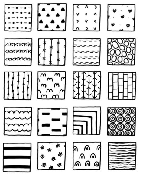 Motif Graphisme Simple, Simple Line Designs Pattern, Repition Design Pattern, Black And White Doodles Simple, Designs To Draw Patterns, Zendoodle Patterns, Simple Pattern Design, Easy Patterns To Draw, Line Design Pattern