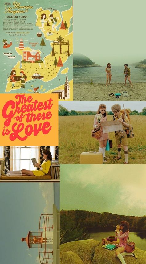 Moonlight Kingdom aesthetic Moonlight Kingdom Aesthetic, Moon Rise Kingdom, Moonrise Kingdom Aesthetic, Moonlight Kingdom, Kingdom Aesthetic, Wes Anderson Aesthetic, Yearbook Themes, Moonrise Kingdom, Moon Rise