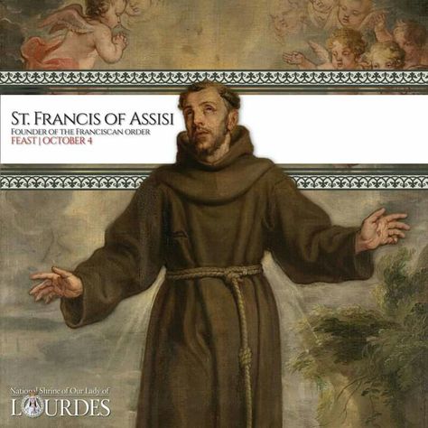 October 04 - Feast of St. Francis of Assisi, founder of the Franciscan Order. Happy Feast Day St. Francis of Assisi. St. Francis of Assisi, pray for us. 🙏 St Francis Of Assisi Feast Day Wishes, St Francis Of Assisi Feast Day, Feast Day Wishes, Happy Feast Day, First Sunday Of Advent, Happy Feast, St Francis Of Assisi, Francis Of Assisi, Pray For Us