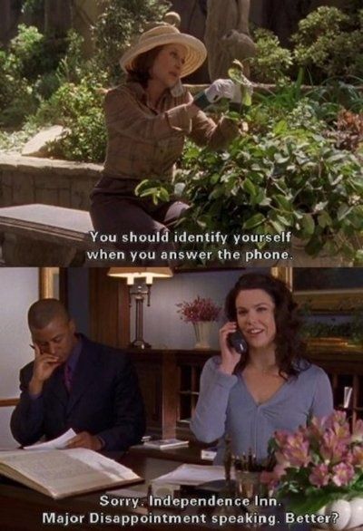 Gilmore Girls Funny, Gilmore Girls Quotes, Team Logan, Gilmore Girl, Lorelai Gilmore, Girl Memes, Stars Hollow, Tv Show Quotes, Tv Quotes