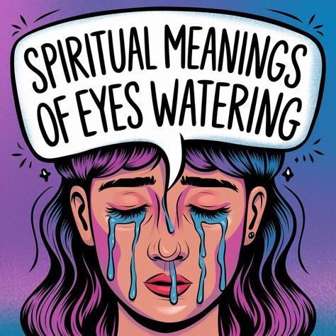 11 Spiritual Meanings of Eyes Watering: Unlock the Hidden Messages Black Undereye, Eyes Watering, Nose Bleeds, Hidden Messages, Wisdom Teeth, Spiritual Meaning, Your Eyes, Meant To Be, Spirituality