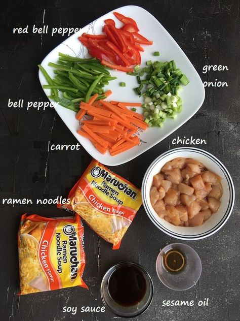 Ramen From Instant Noodles, Ramen Recipes Instant Pot, Chicken Ramen Recipes Easy, Instapot Ramen Recipes, Toppings For Ramen, Instant Noodles Recipes Ramen, Best Instant Ramen Recipes, Ramen Air Fryer, Instant Pot Stir Fry