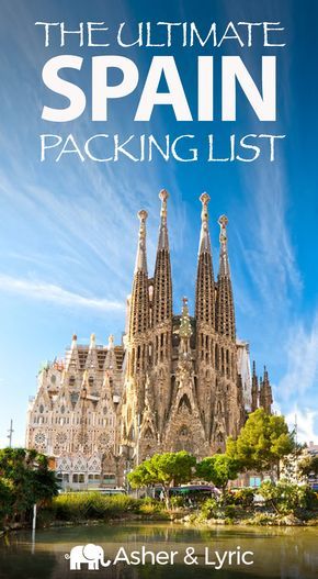 Packaging Checklist, Pack For Spain, What To Wear In Spain, Spain Packing List, Spain Travel Outfits, Traveling Essentials, Outfits For Spain, Europe Packing, Spain Outfit