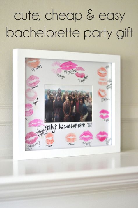 Cheap & Easy Bachelorette Party Gift Bachlorette Party Gifts, Diy Bachelorette Party Decorations, Bachelorette Crafts, Cheap Bachelorette Party, Bachelorette Diy, Bridesmaid Diy, Bachelorette Party Weekend, Nashville Bachelorette Party, Awesome Bachelorette Party