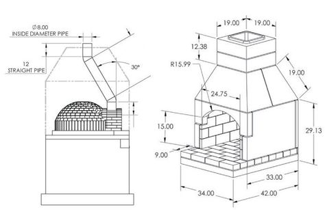 How to build a DIY pizza oven in your backyard! Dimensions, process, materials, and tips for a siccessful pizza oven. Pizza Oven Dimensions, Pizza Oven Outdoor Plans, Wood Pizza Oven, Pizza Oven Plans, Build A Pizza Oven, Diy Pizza Oven, Wood Pizza, Inspiring Outdoor Spaces, How To Build Steps