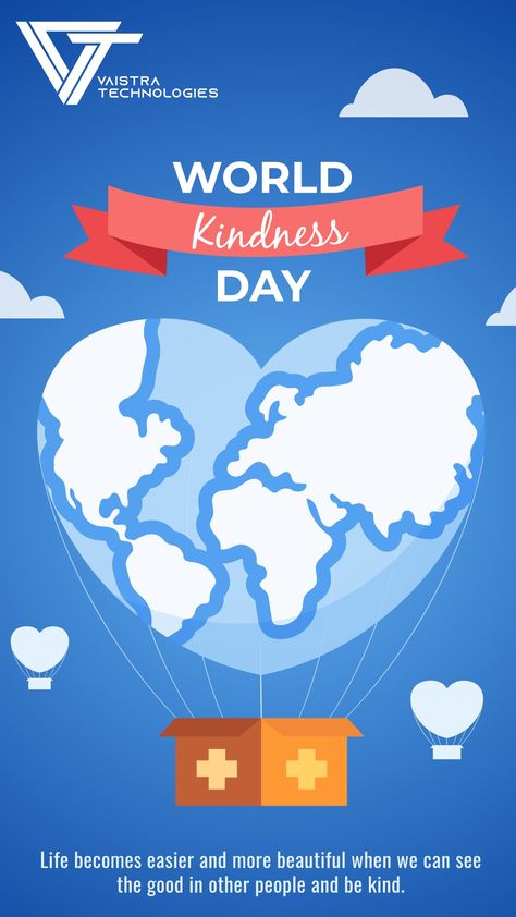 World Kindness Day #kindnessday #worldkindnessday #kindness #vaistra #teamvaistra #vaistratechnologies World Kindness Day Poster, Kindness Day Poster, Kindness Day, World Kindness Day, Technology World, Jewelry Lookbook, Lookbook, Graphic Design, Canvas