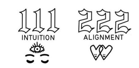 222 Outline Tattoo, 222 Alignment Tattoo, Angel Number Tattoo 111 Font, Angel Numbers Tattoo 111, 111 Intuition Tattoo, 111 Tattoo Font, 222 Drawing, 222 Tattoo Fonts, 111 Angel Number Tattoo Ideas