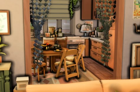 sims 4 cc finds — swagsimsfairy: ☆19 Culppeper house☆ Cluttered... Sims 70s House, Country Fall House Decor Sims 4 Cc, Sims 4 Aesthetic House Cc, Sims 4 Aesthetic Apartment, Earthy Sims 4 Cc, Sims 4 House Cc Download, Sims 4 Cozy Cc, Boho Sims 4, Sims 4 Fall Cc