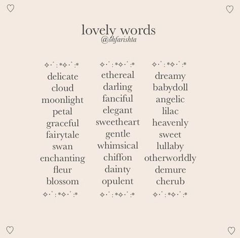 Synonyms Of Beautiful, Words That Are Unique, Vocabulary Words Aesthetic, Enchanting Words Aesthetic, Poetry Synonyms, Pretty Words Aesthetic English, Moon Synonyms, Elegant Words With Meaning, Beautiful Synonyms Words