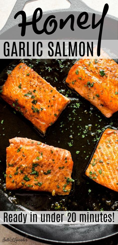 Tender Salmon Recipe, Pan Cooked Salmon Recipes, Easy Recipe For Salmon, Easy Simple Salmon Recipes, Quick Salmon Lunch Recipes, Quick Healthy Dinner Salmon, Honey Glazed Salmon Pan Seared, Best Pan Seared Salmon, Salmon Recipes Quick