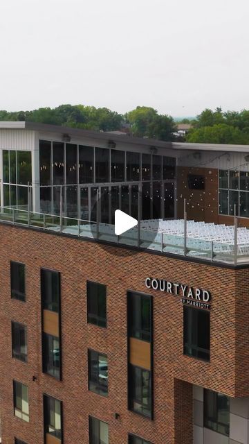 The Heights Rooftop on Instagram: "Check out these views!👀 We’re getting so excited for all our rooftop ceremonies and celebrations this summer!🤍

Wedding video by: @reedshepherdfilms
Aerial views by: @graphicformationfilms 

#intheheights #rooftopceremony #iowacityweddings #kinnickstadium #iowaweddingvenue #rooftopviews" Roof Top Reception Weddings, Wedding Rooftop Ceremony, Rooftop Wedding Ceremony Night, Love On A Rooftop, Rooftop Wedding Nyc, Iowa Wedding Venues, Rooftop Wedding Ceremony, Iowa City, Rooftop Wedding