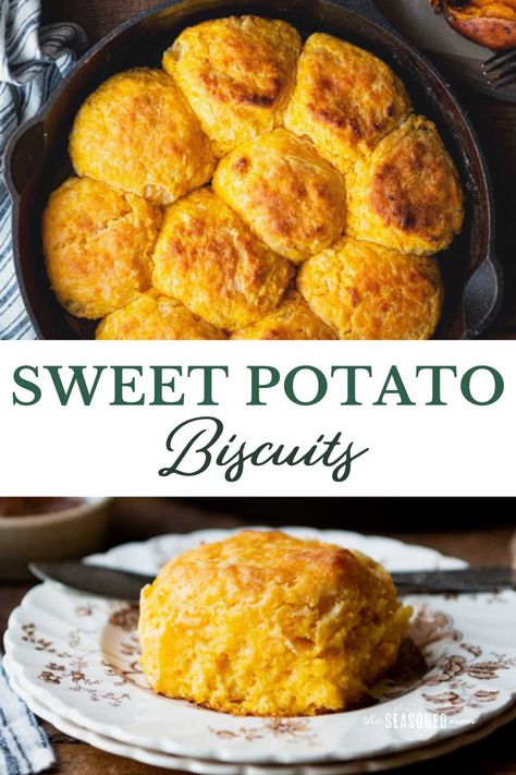 Sweet Potato Biscuit Recipe, Sweet Potato Biscuits Easy, Sweet Potato Biscuits Recipe, Sweet Potato Ham Biscuits, Sweet Potato Drop Biscuits, Sweet Potato Rolls Recipe, Sweet Potato Cornbread, Sweet Potato Biscuits, Honey Baked Ham