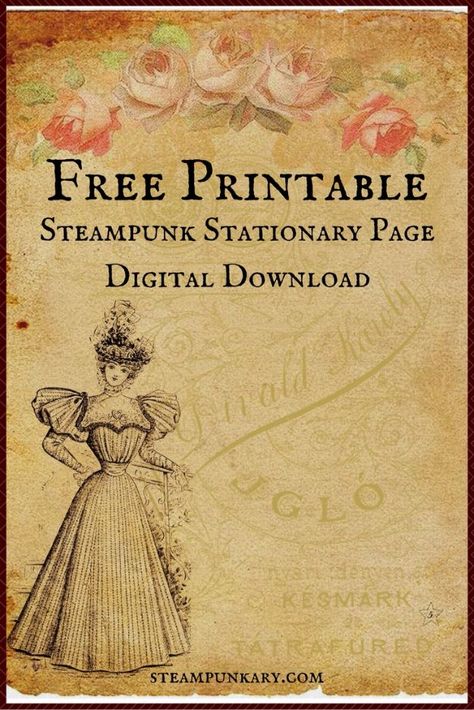 50 Free Printables for Craft Projects https://diyjoy.com/best-free-printables-crafts/ Steampunk Printables, Steampunk Diy Crafts, Images Victoriennes, Gratis Printables, Papel Vintage, Craft Label, Steampunk Crafts, Free Vintage Printables, Labels Printables Free