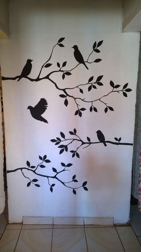 Family tree wall painting