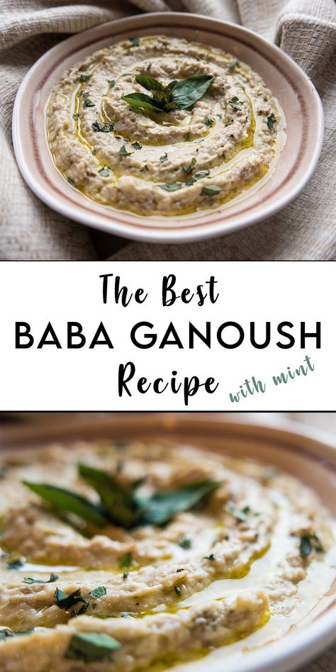 Home Made Dips Recipes, Labenese Recipes, Mediterannean Recipes, Meditarian Recipes, Baba Ganoush Recipe Authentic, Baba Ganoush Recipe Without Tahini, Zucchini Baba Ganoush, Best Baba Ganoush Recipe, Easy Baba Ganoush Recipe