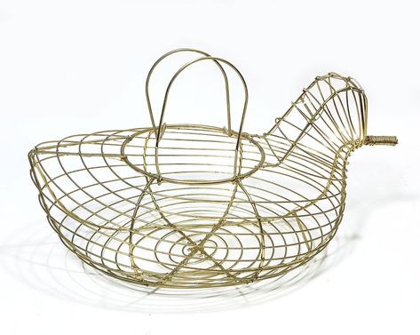 Wire egg basket