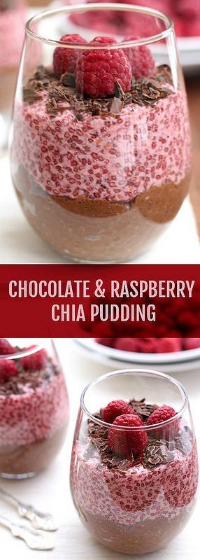 Raspberry Coconut Chia Pudding, Chocolate Raspberry Chia Pudding, Raspberry Chia Chocolate, Valentine Healthy Treats, Chocolate Chia Pudding Recipes Healthy, Raspberry Chia Seed Chocolate, Chocolate Berry Dessert, Tiramisu Chia Pudding, Raspberry Chia Seed Pudding