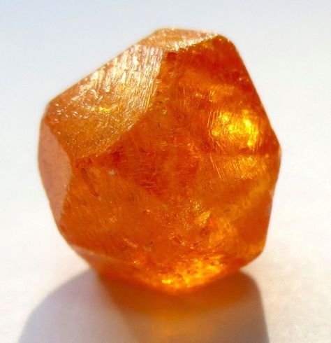 Spessartine Garnet, Spessartite Garnet, Cool Rocks, Diamond Gemstone, Loose Diamonds, Garnet, Loose Gemstones, Gems, Orange