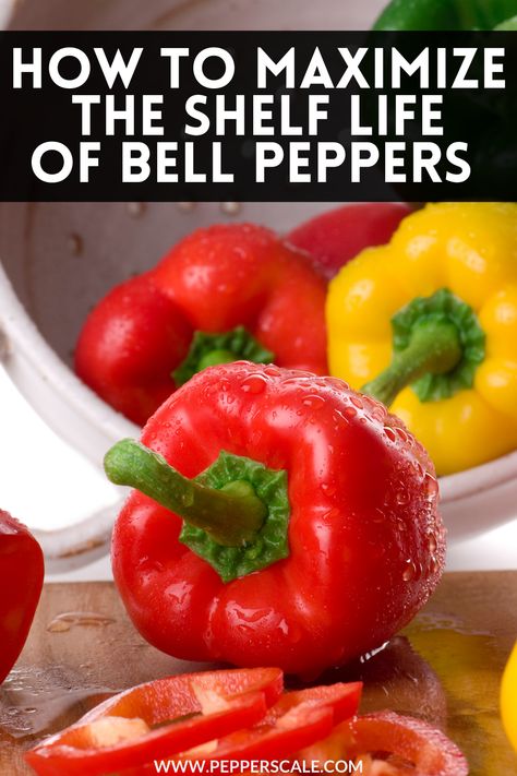 How To Save Bell Peppers, How To Preserve Red Bell Peppers, How To Store Green Peppers, Bell Pepper Storage, Best Way To Store Peppers, How To Keep Bell Peppers Fresh Longer, How To Keep Peppers Fresh Longer, How To Can Bell Peppers, How To Store Bell Peppers